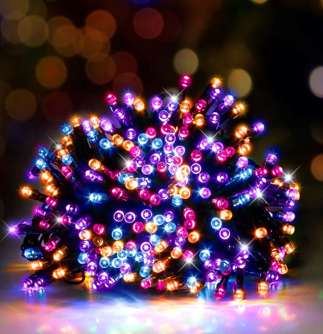 Image of Fairy Lights LED Flashing With Timer 600