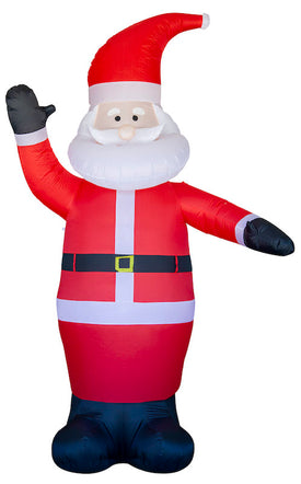 Air Powered Jumbo Waving Santa 3m