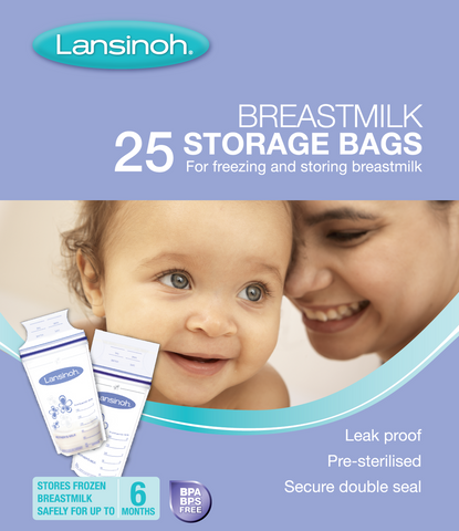Image of Lansinoh Breastmilk Storage Bags 25s