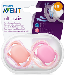 Philips Avent Ultra Air Soother 6-18m - 2 pack