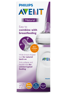 Avent Natural Bottle 6m+ 330ml