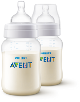 Avent Anti Colic Bottle 1m+ 260ml 2pk