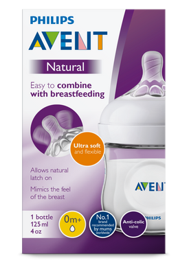 Avent Natural Bottle 0m+125ml