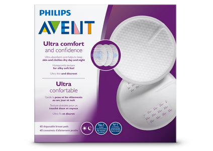 Avent Breast Pads 60pk