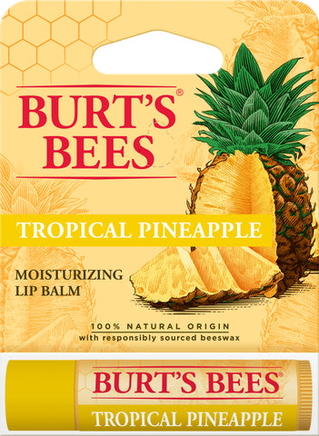 Image of Burt's Bees Tropical Pineapple Lip Balm 4.25g