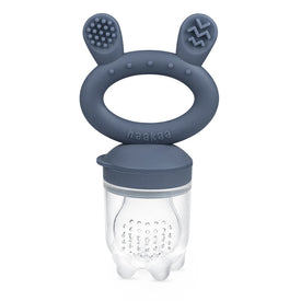 Haakaa Fresh Food Feeder and Teether Steel Blue
