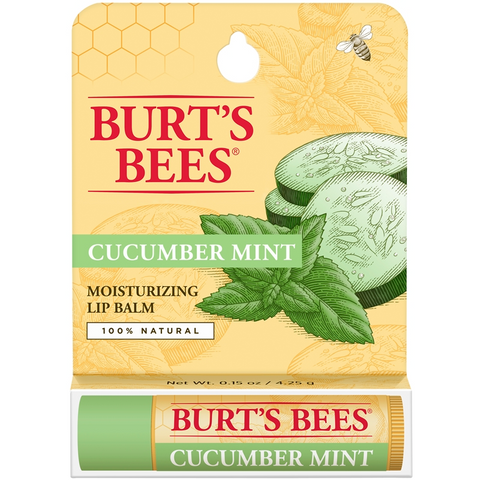 Image of Burt’s Bees Cucumber Mint Lip Balm 4.25g