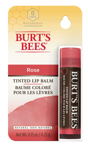 Image of Burt's Bees Tinted Lip Balm Rose 4.25g