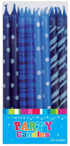 Image of Candles Tall Pinks Or Blues