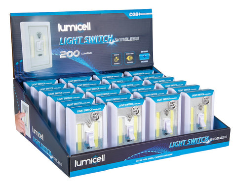 Lumicell COB LED Cordless Light Switch