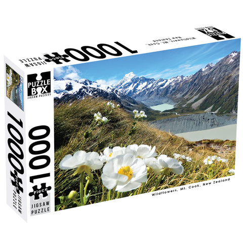 Puzzle 1000 Piece Mt Cook Wildflowers