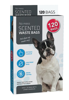 Pet Waste Bag Scented 120pk