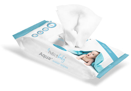 Purely Baby Aqua+ 99.25% Water Wipes