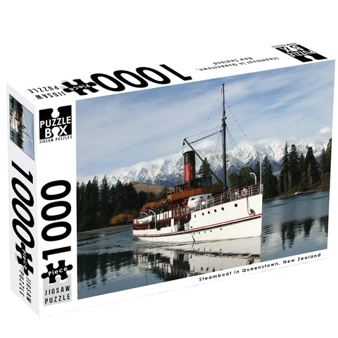 Puzzle 1000 Piece Steamboat In Queenstown