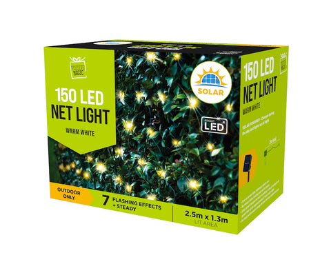 Image of Solar LED Net Light 150