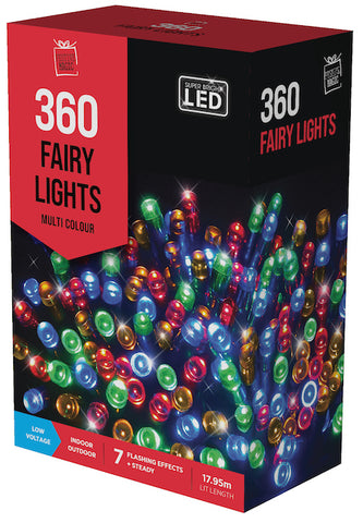 Image of Fairy Lights LED Flashing 360
