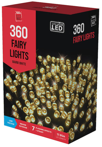 Image of Fairy Lights LED Flashing 360