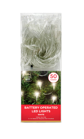 Image of String LED Lights Battery Operated 50
