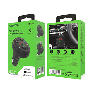 Borofone FM Transmitter With Charger BC26