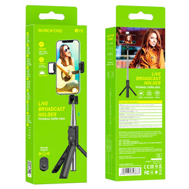 Borofone Wireless Selfie Stick With Tripod