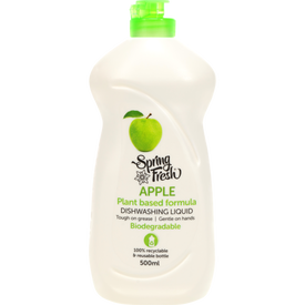 Spring Fresh Dishwashing Liquid Apple 500ml