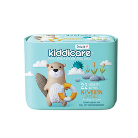 Kiddicare Deluxe Newborn Nappies 22s Size 1
