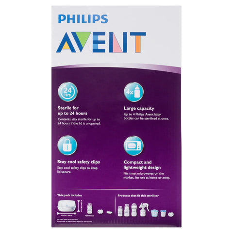 Image of Philips Avent Microwave Steam Steriliser