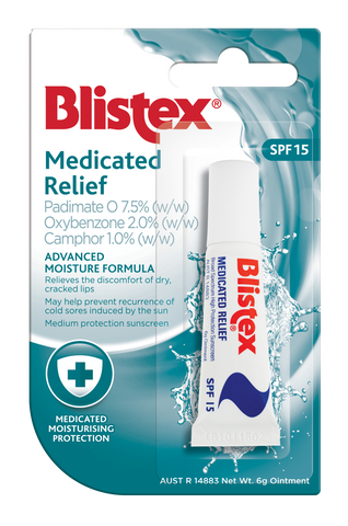 Blistex Medicated Relief SPF15 6g